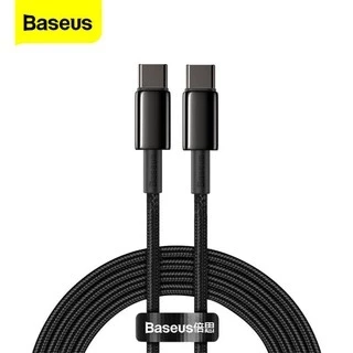 Cáp Baseus Sạc Nhanh Truyền Dữ Liệu 100w Usb C Pd Sang Usb Type C Dành Cho Mcbook pad Mi Mobile Phone