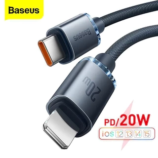 Cáp Sạc Nhanh BASEUS PD 20W USB-C Type C cáp sạc nhanh cho ip 13 Pro Max 12 X Xr Xs