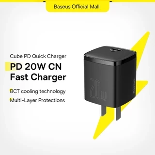 Củ sạc Baseus 20W USB C hỗ trợ sạc nhanh Type C PD