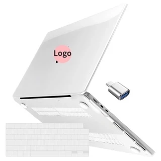 Ốp Lưng Cứng Cho MacBook Pro13 14 16 M4 M3 M2 M1 Air13 13.6 15" A2941 A2681 A2338 Air13 A2337 A2179 A1932 A1466 Pro Retina 13.3 A1708 A1706 A1502 A2251 Pha Lê Trong Suốt