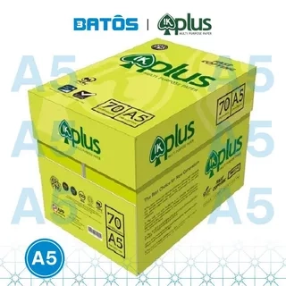 Thùng Giấy A5 IK Plus 70gsm (10 reams), nhập khẩu từ Indonesia.