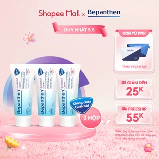 Combo 3 Kem Giảm Ngứa BEPANTHEN Itch Relief Cream 20G x3 Giảm Ngứa Nhanh Trong 30 Phút