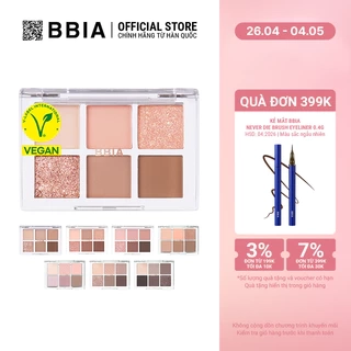 Bảng phấn mắt 6 ô Bbia Ready To Wear Eye Palette 5g( 8 màu) - Bbia Official Store