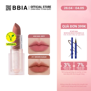 Son Thỏi Lì Bbia Last Powder Lipstick (6 màu) 3.5g