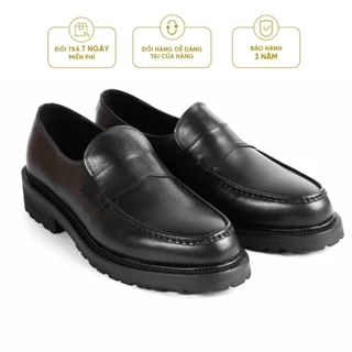 Giày Tây Cao Cấp BE BOLD LOAFER - LF10 - Da Bò Ý Lót Trong Da Bò Mộc - Thương hiệu Be Classy