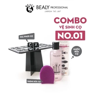COMBO VỆ SINH CỌ TRANG ĐIỂM SIÊU TIỆN LỢI