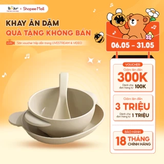 Khay Ăn Dặm Bear 3 Món Tiện Dụng