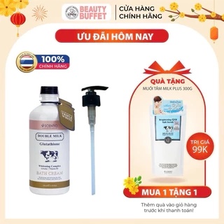 Sữa tắm trắng da Scentio Double Milk Triple White Bath Cream 350ml