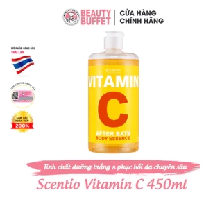 Tinh chất dưỡng thể sau tắm Scentio Vitamin C After Bath Body Essence 450ml
