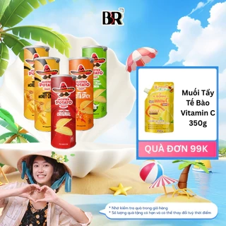 Combo 5 Hộp Snack Khoai Tây Mister Potato 85g (2 phô mai + truyền thống + hành kem + cay)