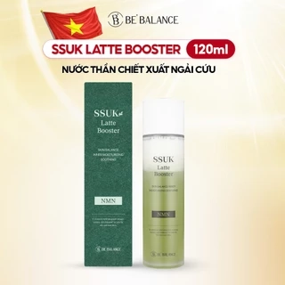 Toner Nước Thần Đa Tầng Chiết Xuất Ngải Cứu Be'Balance SSUK LATTE BOOSTER giúp Da Trắng Khỏe 120ml
