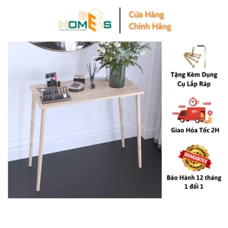 Bàn làm việc chân gỗ tự nhiên, bàn học, bàn gaming Behomes