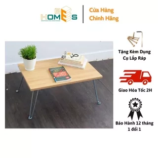 Bàn mini, bàn gập MDF chân sắt thông minh Behomes 40x60cm