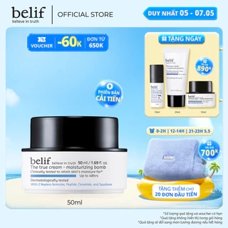 Kem cấp ẩm suốt 48 giờ belif The True Cream Moisturizing Bomb