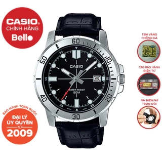 Đồng hồ Nam dây da Casio MTP-1375 chính hãng bảo hành 1 năm Pin trọn đời