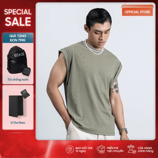 Áo Tanktop nam form REGULAR R1510 BD451 chất cotton thoáng mát đứng form trẻ trung outlet BEN & TOD