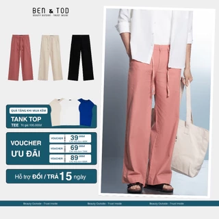 Quần dài nam form RELAX RE2250 BD127 chất liệu linen basic đơn giản thoảng mát cao cấp đứng form nam tính BEN & TOD