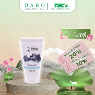 Sữa rửa mặt than hoạt tính cao cấp DABO Charcoal Cleansing Foam 60ml