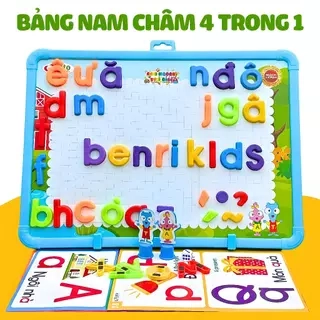 Bảng Nam Châm Học Chữ Cái Tiếng Việt Sato Kết Hợp Cho Chơi Con Rắn Vui Nhộn