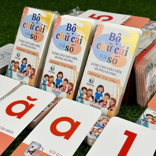 Bộ Đồ Chơi 42 Thẻ Flashcard Bibo Giúp Bé Học Chữ Cái Số Đếm Kích Thước 13x6 cm
