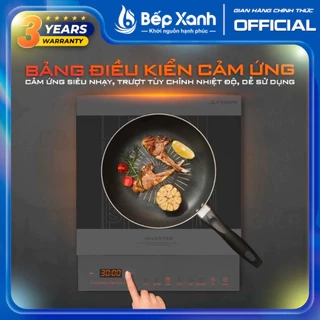 Bếp từ đơn Junger CEJ-105-I - Để nổi trên bàn, công suất 2000W - Inverter tiết kiệm điện