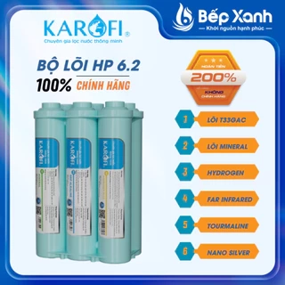 Bộ 6 lõi lọc chức năng Karofi Smax hiệu suất cao HP 6.2 - Lắp cho máy KAQ-U05, KAQ-U95, KAQ-O07, KAD-D66,...- Chính hãng