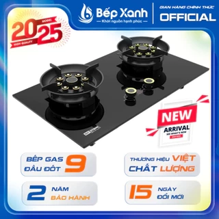 Bếp Gas Lật Cao Cấp Mẫu 2025 Bigstone BG-7644LCD-Y - Sử Dụng Gas - Có Hẹn Giờ - Chính Hãng (Đã kèm pin)