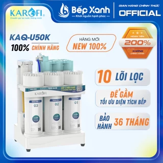 Máy lọc nước RO Karofi KAQ-U50K 10 lõi - Nước uống trực tiếp