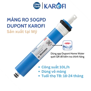 Màng RO Dupont Karofi Công Suất 50GPD Thay Thế Được Cho Các Máy Lọc Nước RO - Hàng chính hãng