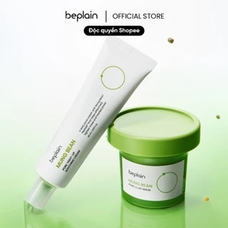 Mặt nạ đất sét BEPLAIN 120ml chiết suất đậu xanh & Kem dưỡng Peptide Đậu Xanh 60ml