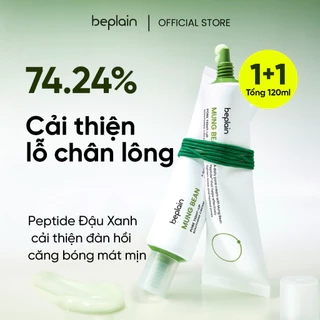 Kem Dưỡng BEPLAIN chiết xuất Petide Đậu Xanh, ngừa dấu hiệu lão hoá, giảm tình trạng lỗ chân lông chảy xệ 60ML