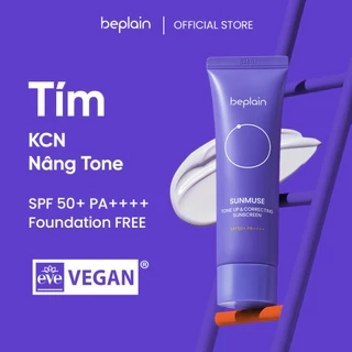 Kem chống nắng BEPLAIN Sunmuse Vật Lý Nâng Tone nhẹ nhàng SPF 50+ PA++++ Mineral Sunscreen 50ml