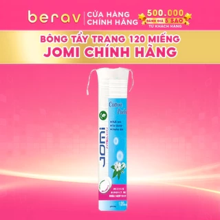 Bông Tẩy Trang JOMI Siêu Mịn Cotton Pads [80 Miếng]