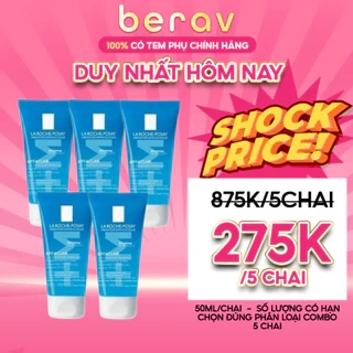 Sữa Rửa Mặt La Roche Posay Dạng Gel Giảm Mụn, Kiềm Dầu Effaclar Gel 50ml