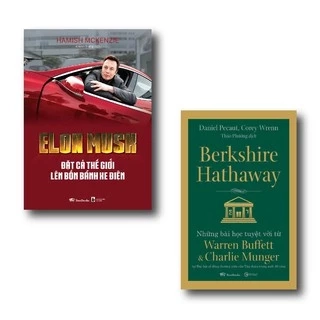 Sách- Combo Elon Musk + Berkshire Hathaway