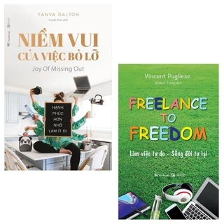 Sách - Combo Niềm Vui Của Việc Bỏ Lỡ (Joy Of Missing Out): Hạnh phúc hơn nhờ làm ít đi+ Sống Chậm Mà Chất