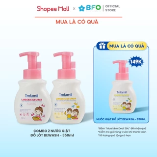 Nước Giặt Đồ Lót Sinh Học Tmfamil Lingerie Bewash 350ml