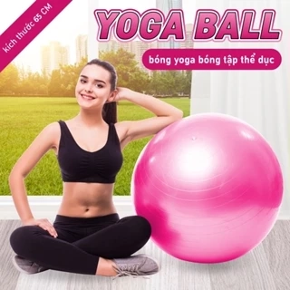 KHÔNG KÈM BƠM  Bóng tập Yoga/Gym cao cấp 65cm Thái Lan