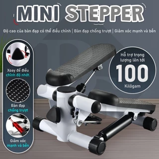 B&G Máy đạp bước mini stepper máy đi bộ tại chỗ nam nữ dùng tại nhà máy đạp bước bộ yên tĩnh