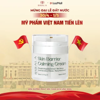 Kem dưỡng phục hồi, lành thương và làm giảm kích ứng BIBALA SKIN BARRIER CALMING CREAM