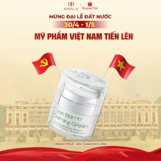 Kem dưỡng phục hồi, lành thương và làm giảm kích ứng Bibala SKIN BARRIER CALMING CREAM