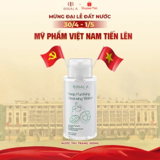 Nước tẩy trang lành tính dịu da DEEP PURIFYING CLEANSING WATER BIBALA 300ML