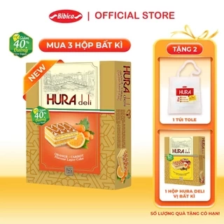 Bánh Hura Deli Bibica  Các Vị 336g - Giảm 40% Đường (Mới)