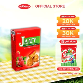 Bánh Jamy Nhân Mứt Dâu Bibica 200g