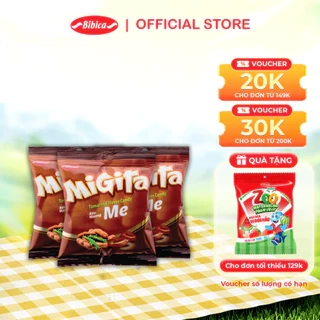 Combo 3 Kẹo Cứng Migita Me Bibica 70g