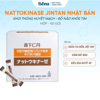 Hạ huyết áp NATTOKINASE Jintan Nhật Bản, Lẻ 7, 10, 15 gói (không có hộp)