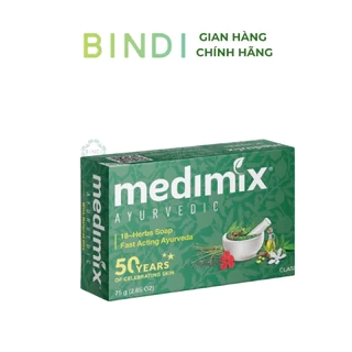 Xà phòng Medimix 18 Loại Thảo Dược Ayurveda Tác Động Nhanh 75g/ 125g