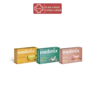 Set 3 xà phòng Medimix dược liệu cổ truyền Ayurveda 125g/bánh
