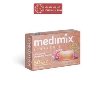 Xà Phòng Medimix Kumkumadi – Tinh Hoa Nghệ Tây Saffron Dưỡng sáng da mờ thâm 125g