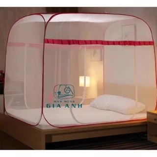 Màn Chụp Tự Bung Đỉnh Vuông - Mùng Đỉnh Vuông Cao Cấp Chống Muỗi Và Côn Trùng Hiệu Quả - Hàng VNXK ( Bảo Hành 12 Tháng )